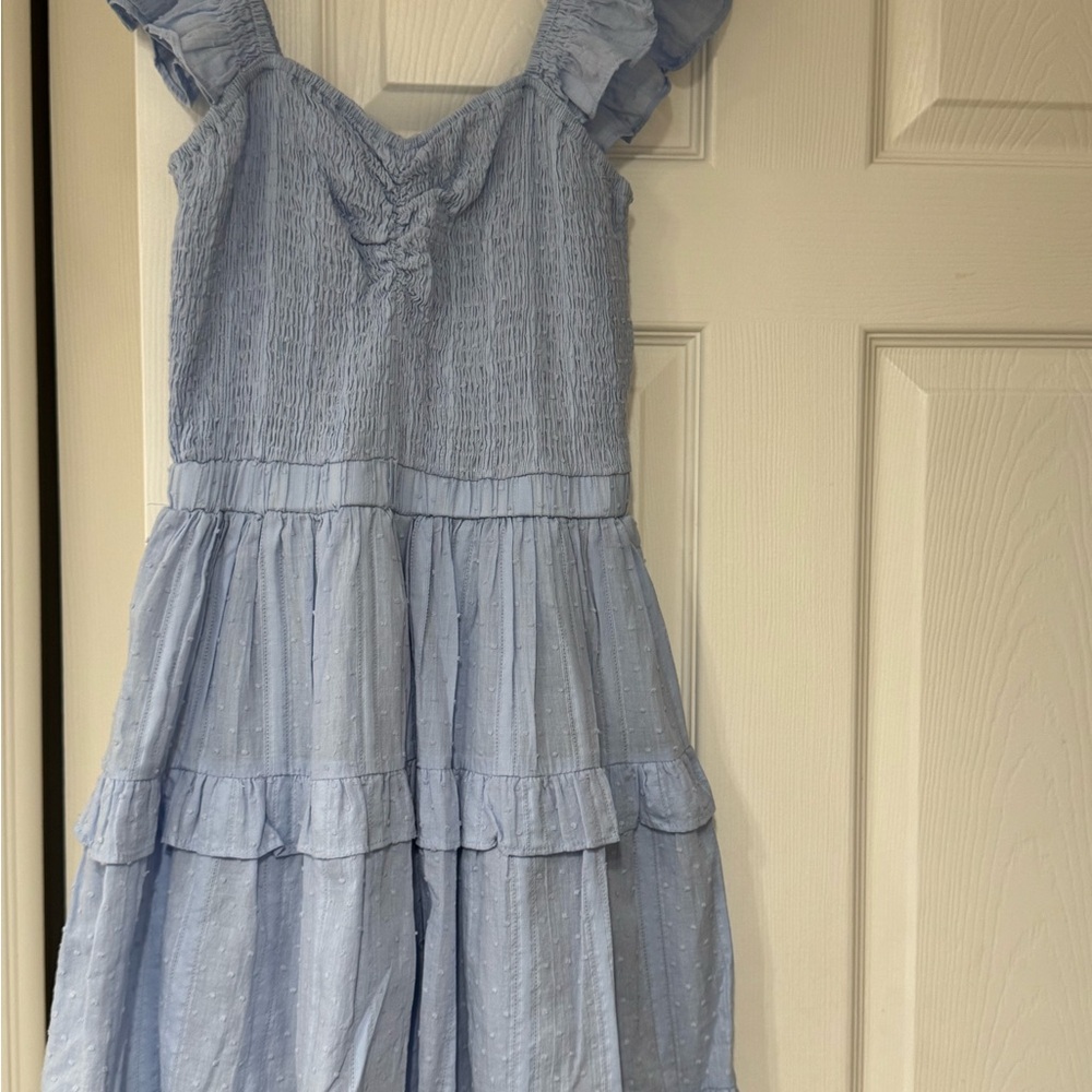 Pookie and Sebastian Blue dress